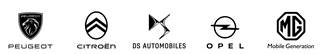 Peugeot, Citroën, DS Automobiles, Opel, MG